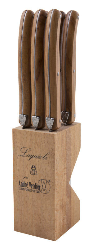 Debutant Serrated Knives Set/6 Olive Wood