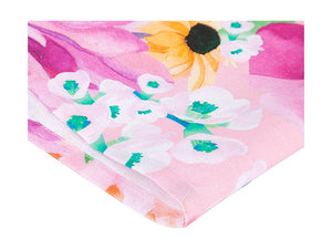 Teas & C's Dahlia Daze Cotton Napkin Set of 4 45x45cm Pink
