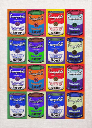 Campbell's Soup Linen Teatowel