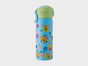 Kasey Rainbow Critters Double Wall Insulated Bottle 550ML Blue