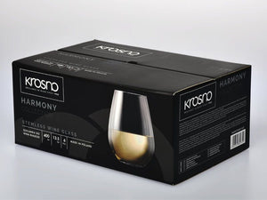Harmony Stemless Wine Glass 440ML 6pc