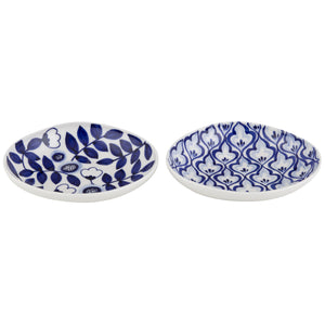 Imperial Trinket Plate 2 Assorted  designs Blue