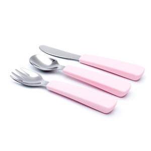 Feedie Toddler Cutlery Set Powder Pink