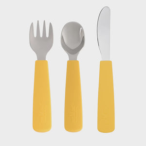 Feedie Toddler Cutlery Set - Yellow