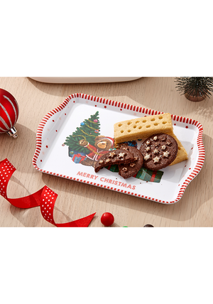 Honey Pot Bear Xmas Scatter Trays - Set of 2